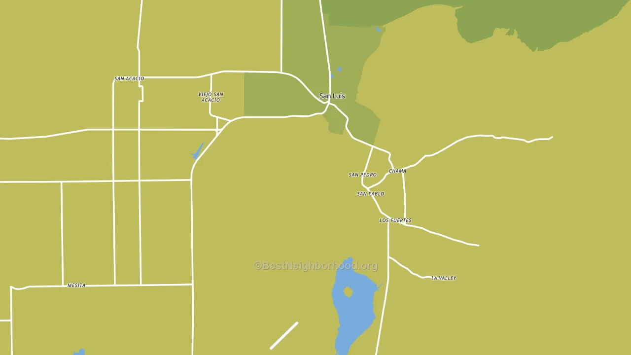 81152, CO block-group voter-turnout map