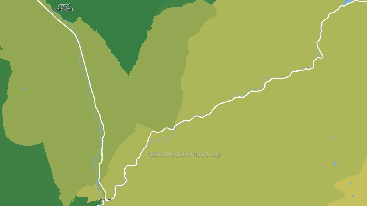 81210, CO block-group voter-turnout map
