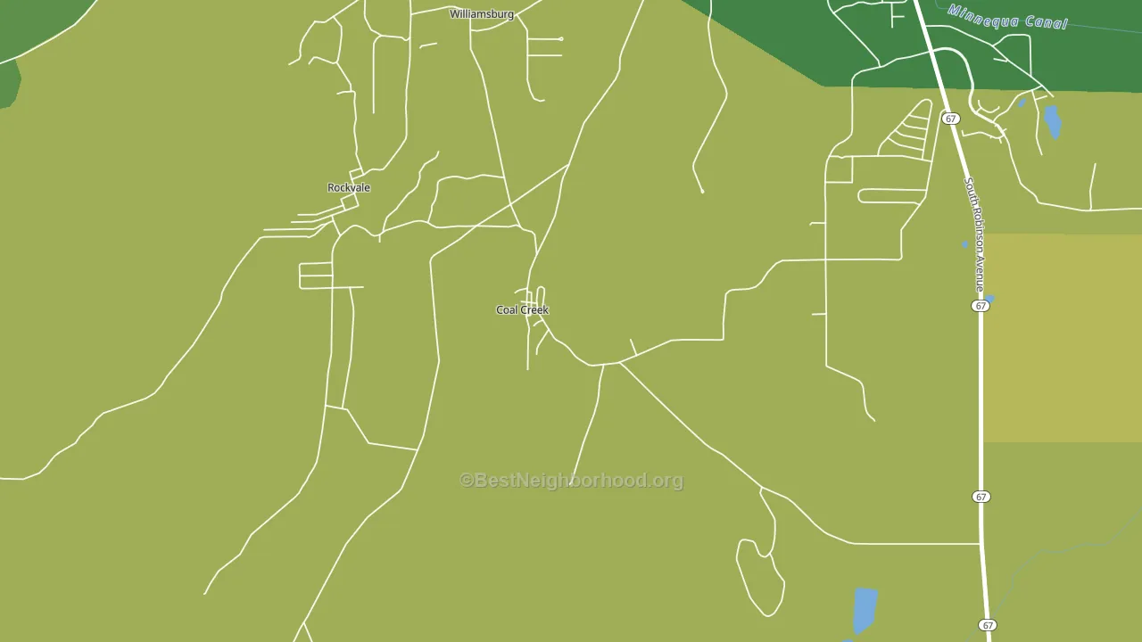81221, CO block-group voter-turnout map