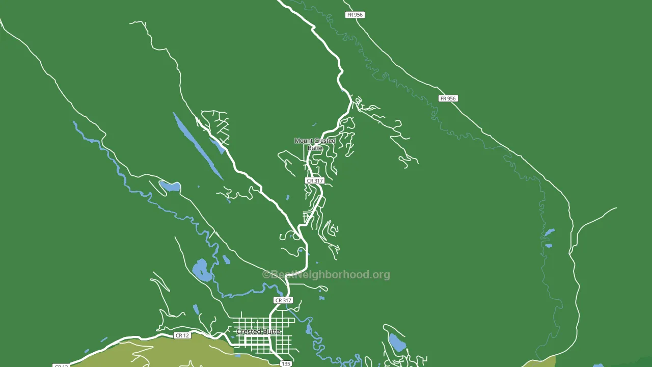 81225, CO block-group voter-turnout map
