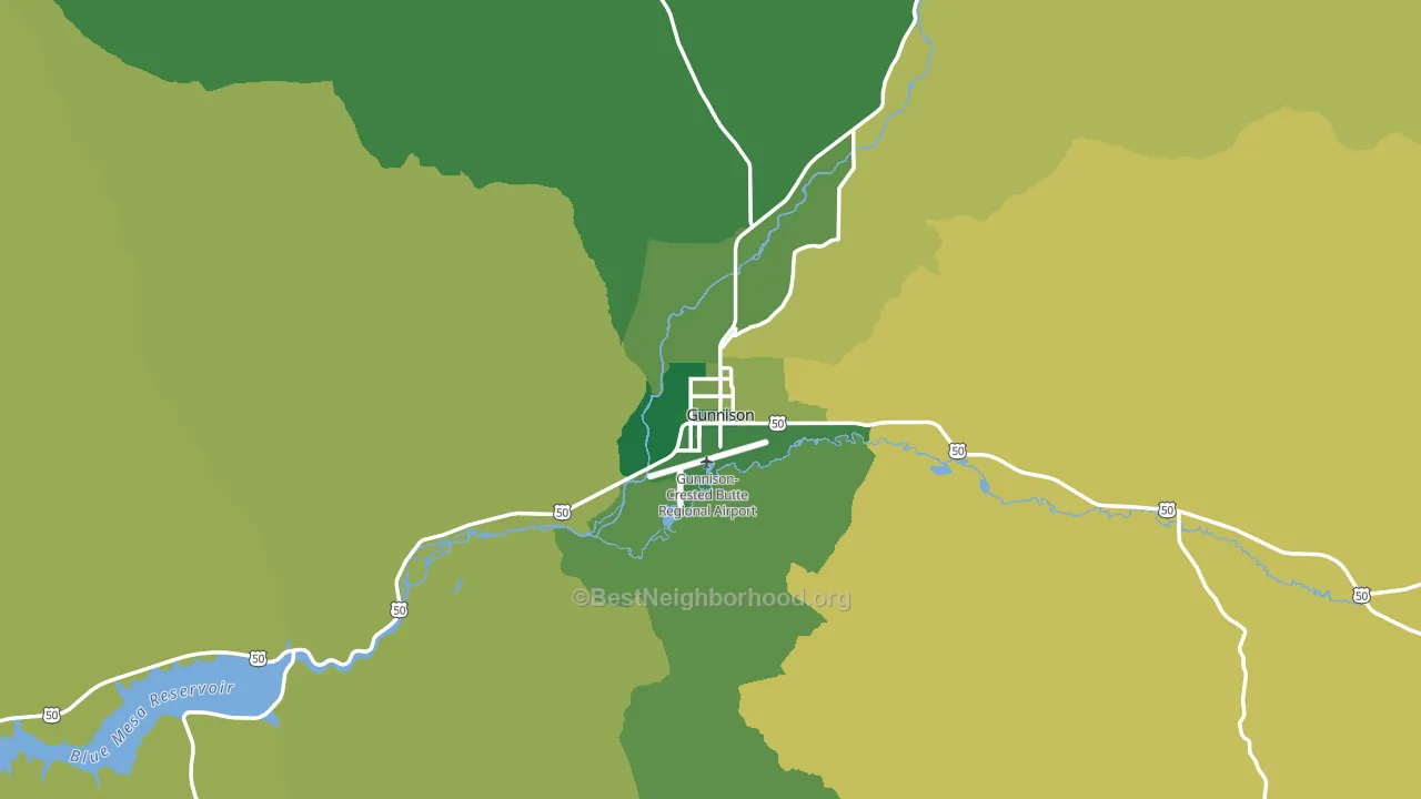 81230, CO block-group voter-turnout map