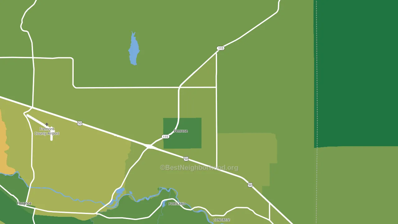 81240, CO block-group voter-turnout map