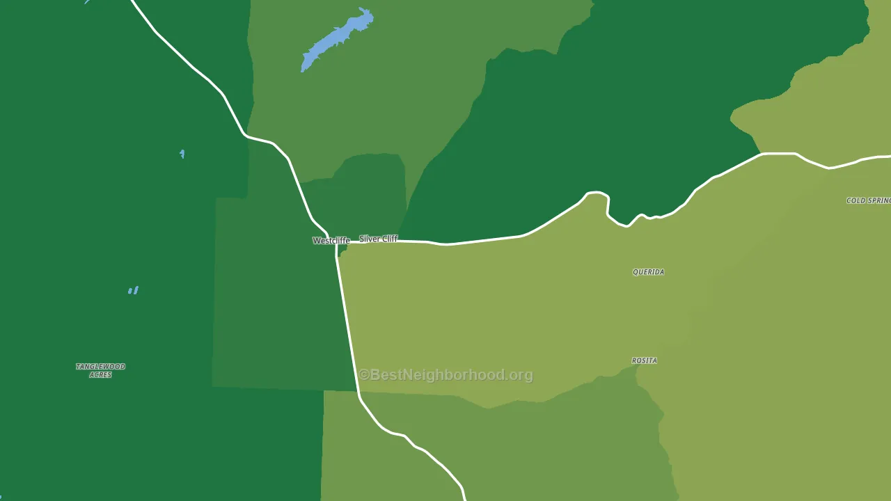 81252, CO block-group voter-turnout map