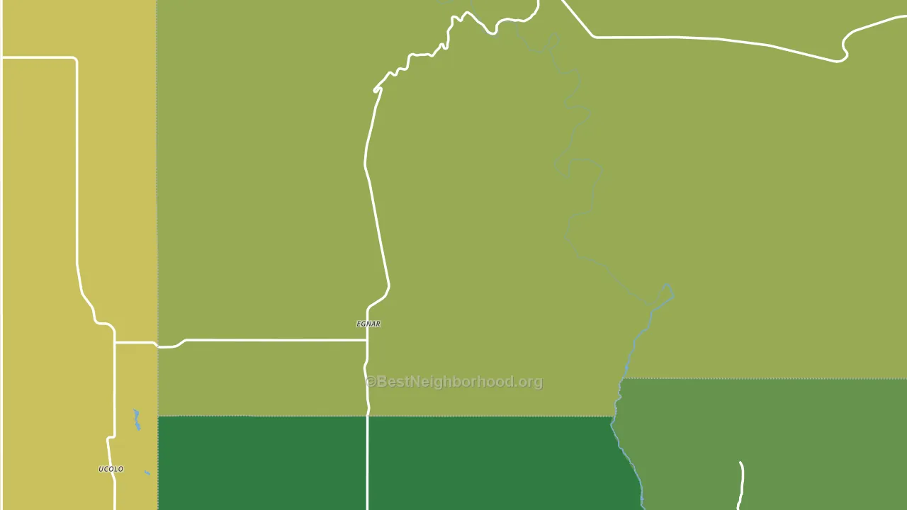 81325, CO block-group voter-turnout map