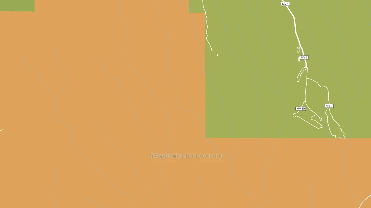 81330, CO block-group voter-turnout map