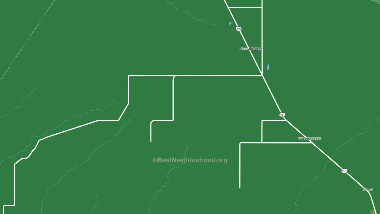 81331, CO block-group voter-turnout map