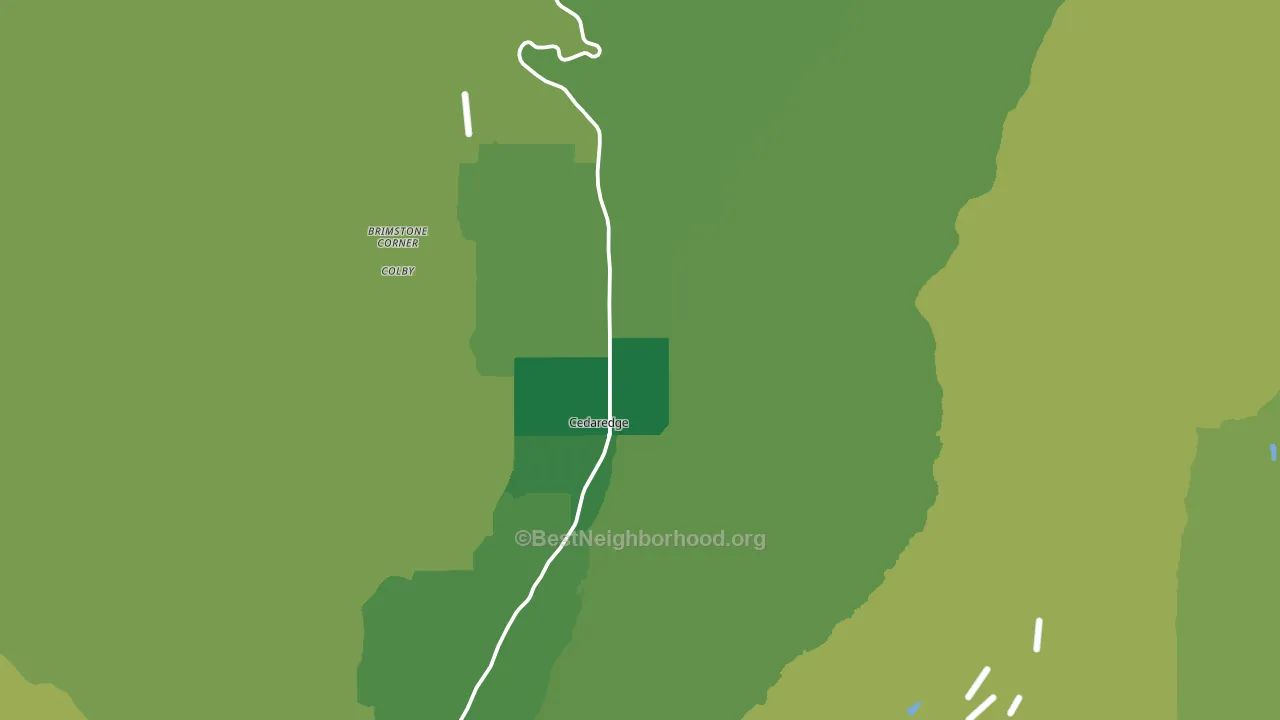 81413, CO block-group voter-turnout map