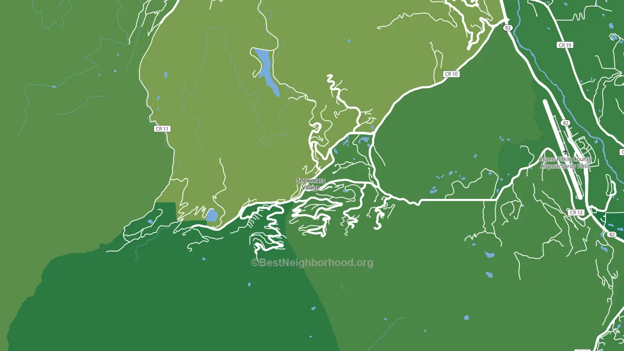 81615, CO block-group voter-turnout map