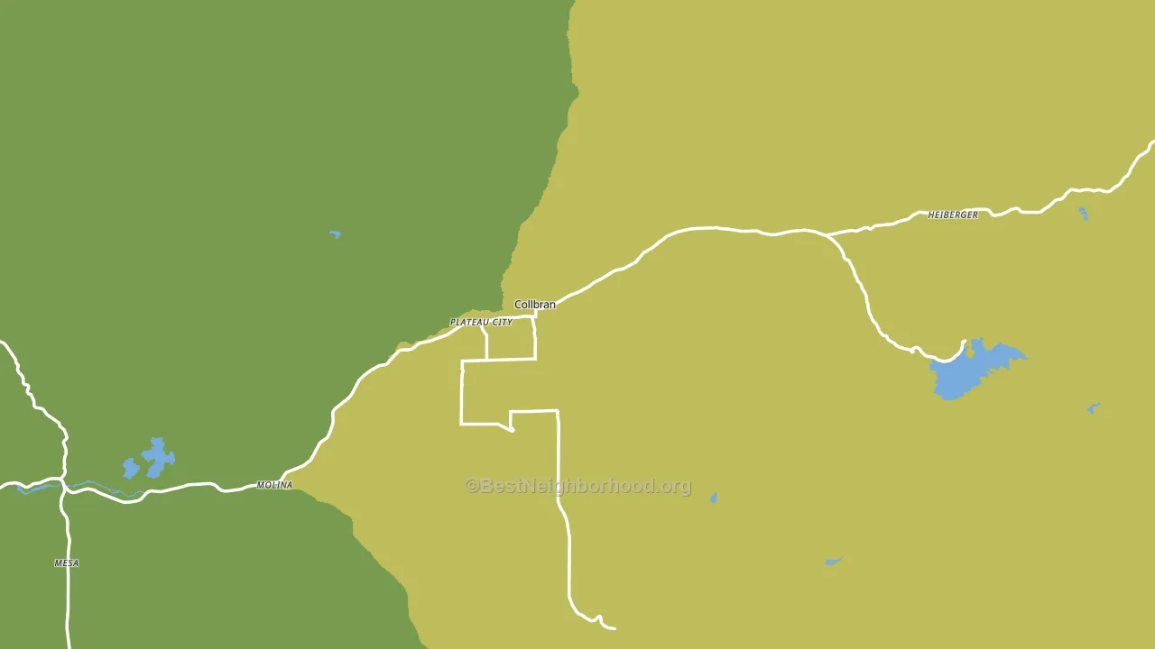 81624, CO block-group voter-turnout map