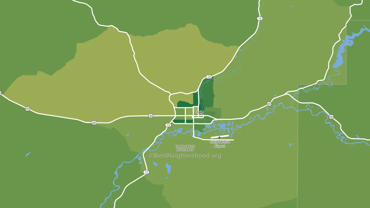 81625, CO block-group voter-turnout map