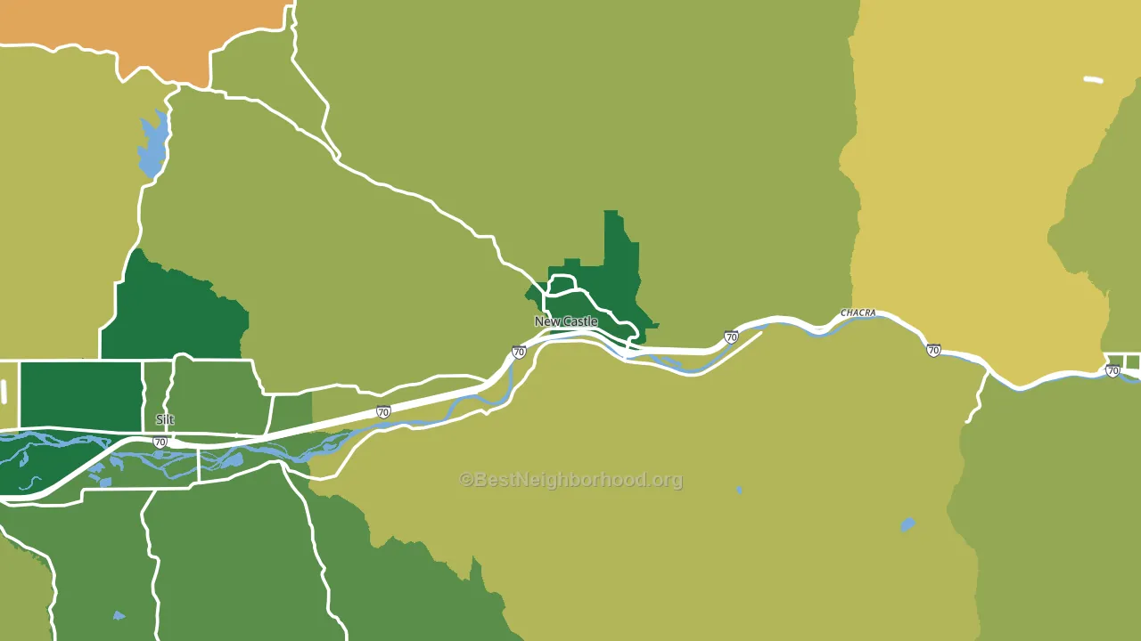 81647, CO block-group voter-turnout map