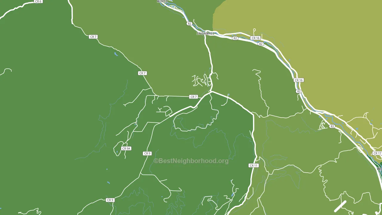 81654, CO block-group voter-turnout map