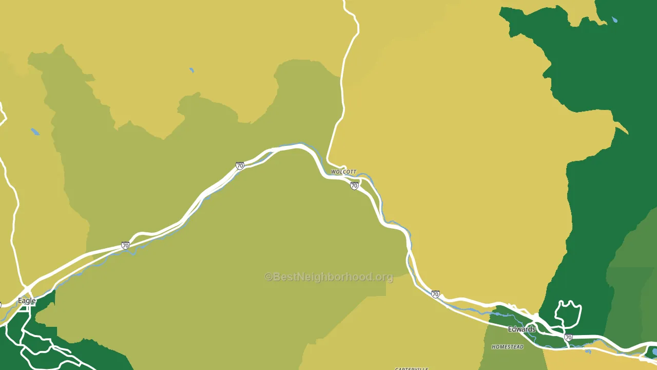 81655, CO block-group voter-turnout map