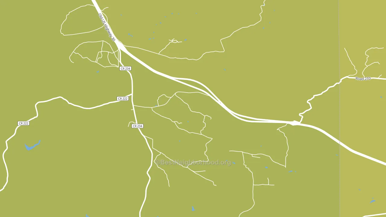 82052, WY block-group voter-turnout map