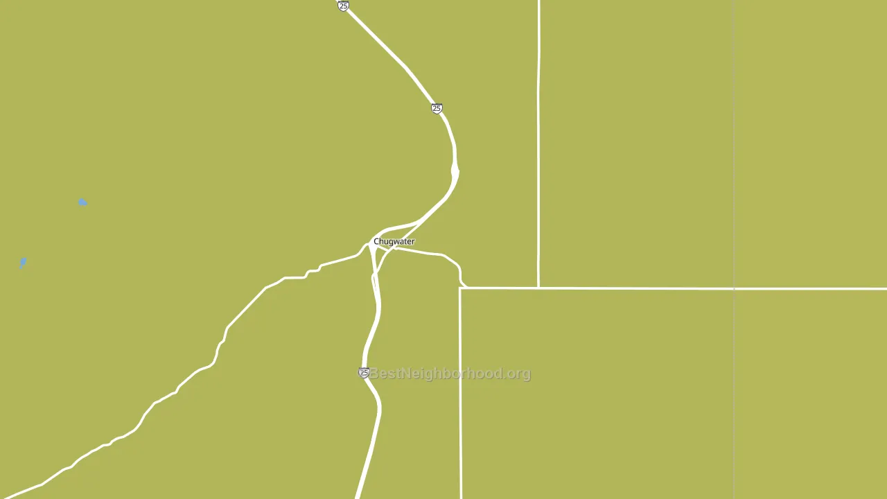 82210, WY block-group voter-turnout map