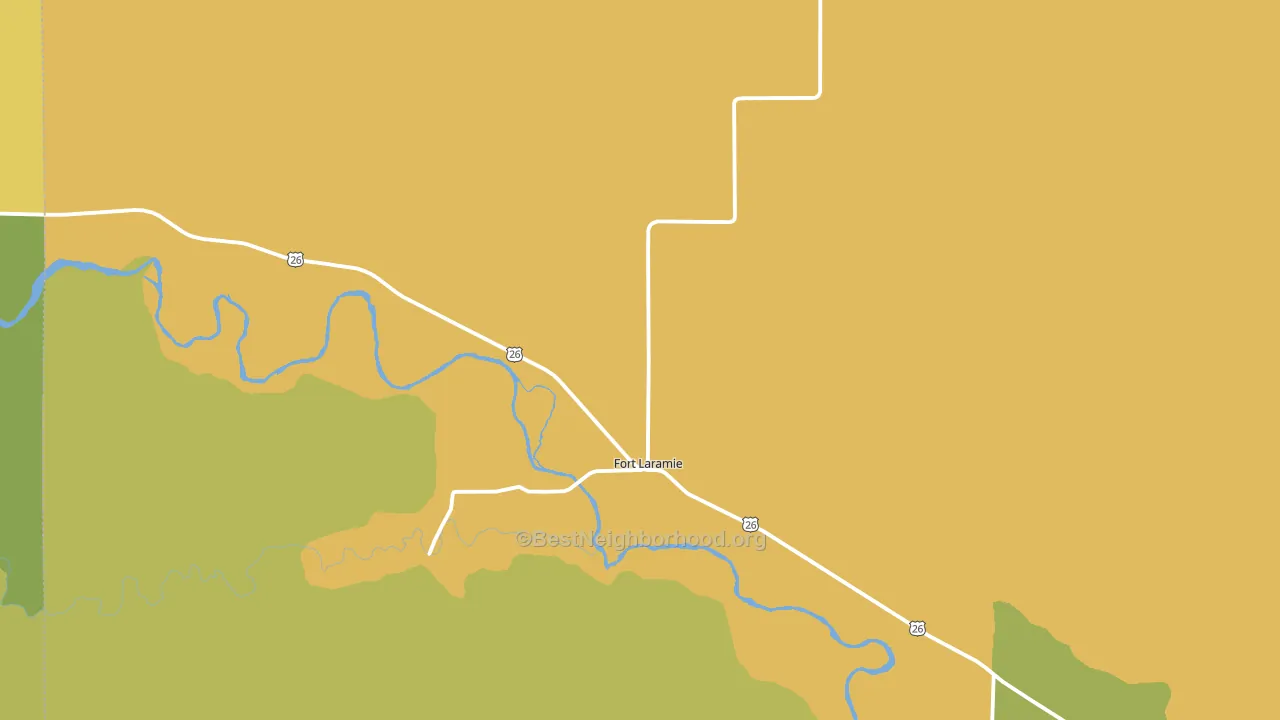82212, WY block-group voter-turnout map