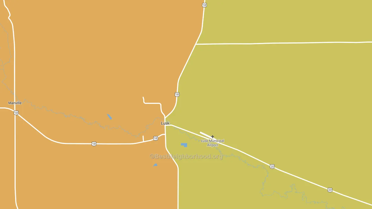 82225, WY block-group voter-turnout map