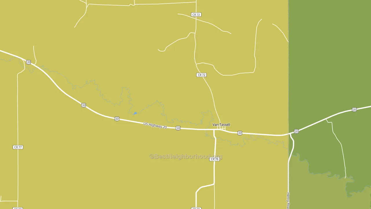 82242, WY block-group voter-turnout map