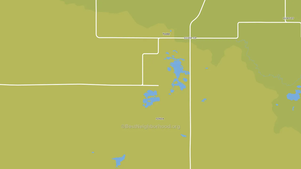 82244, WY block-group voter-turnout map