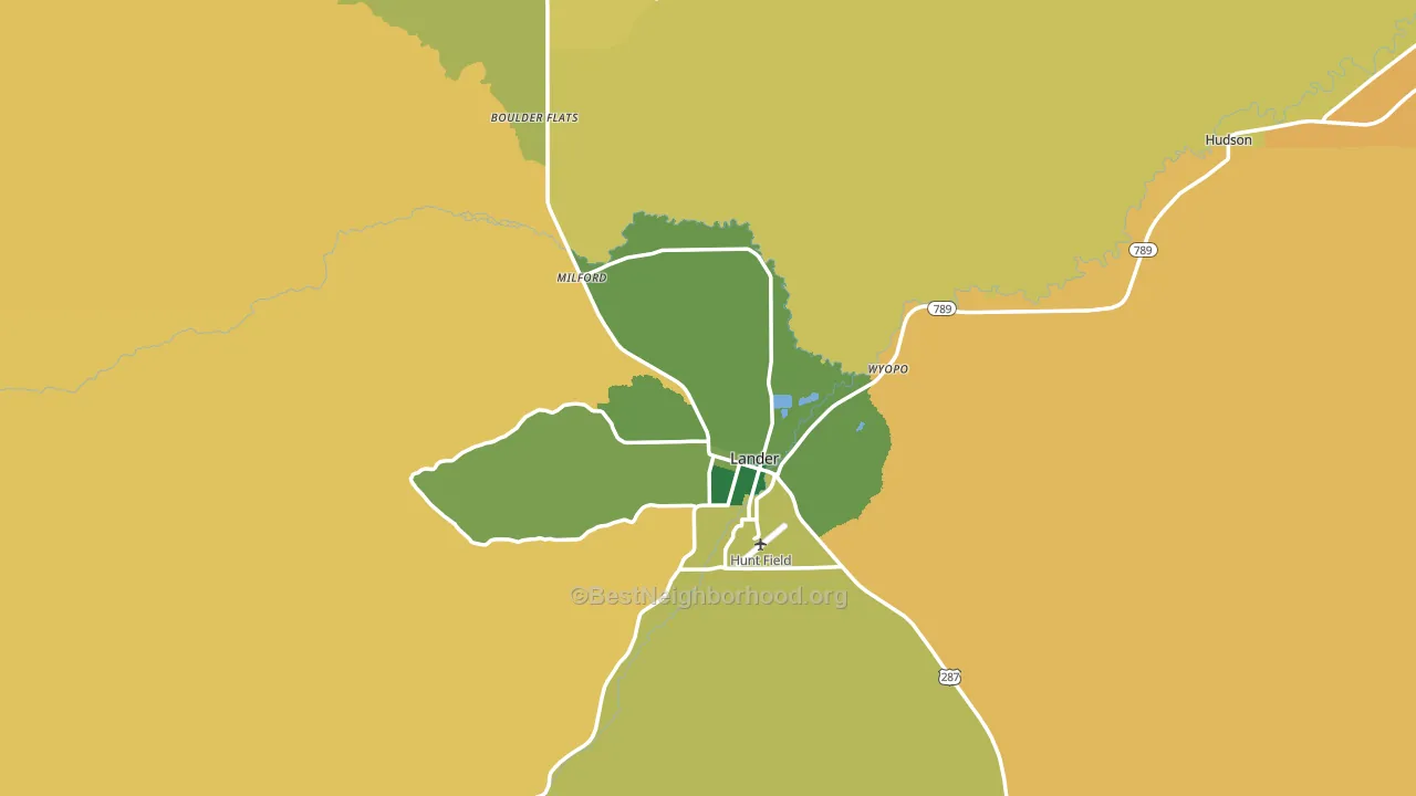 82520, WY block-group voter-turnout map