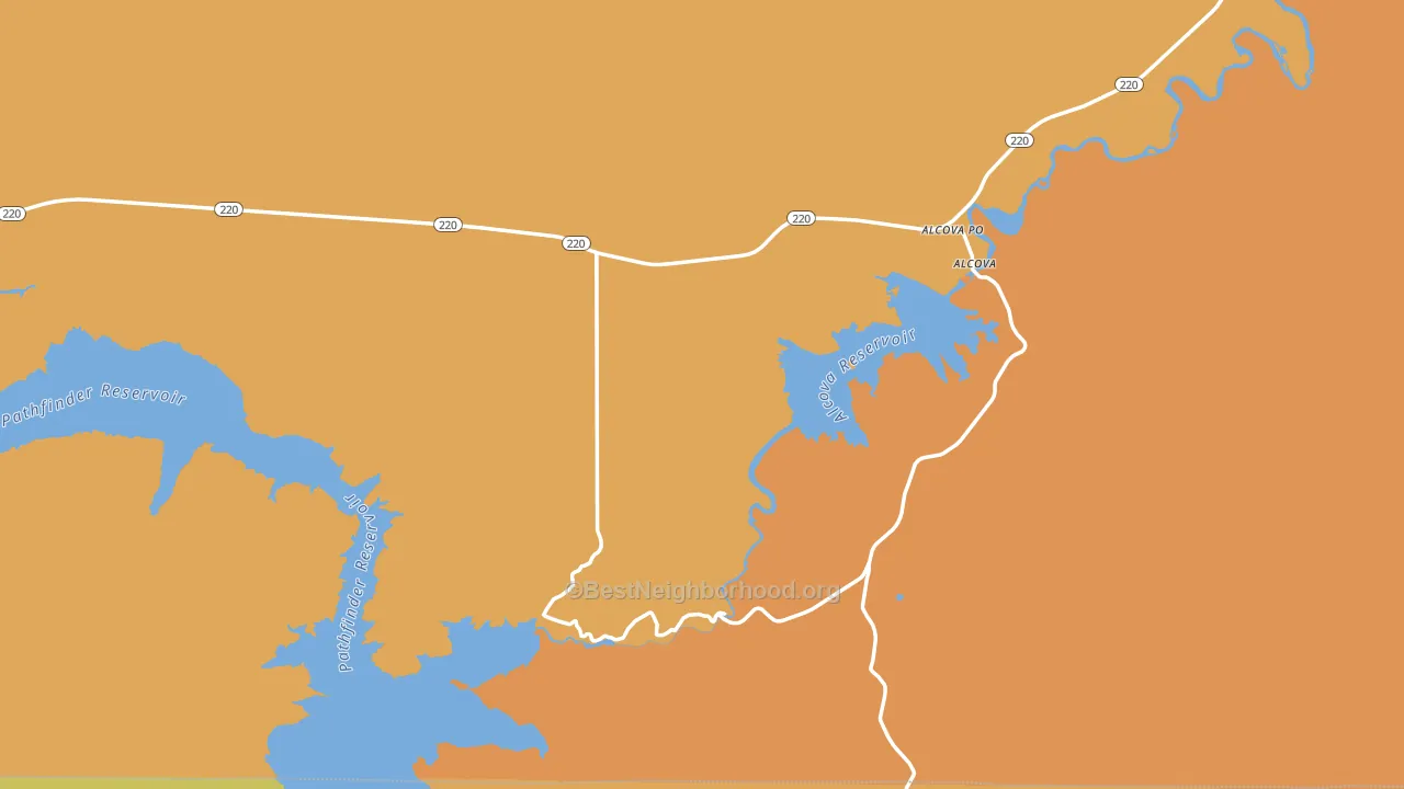82620, WY block-group voter-turnout map