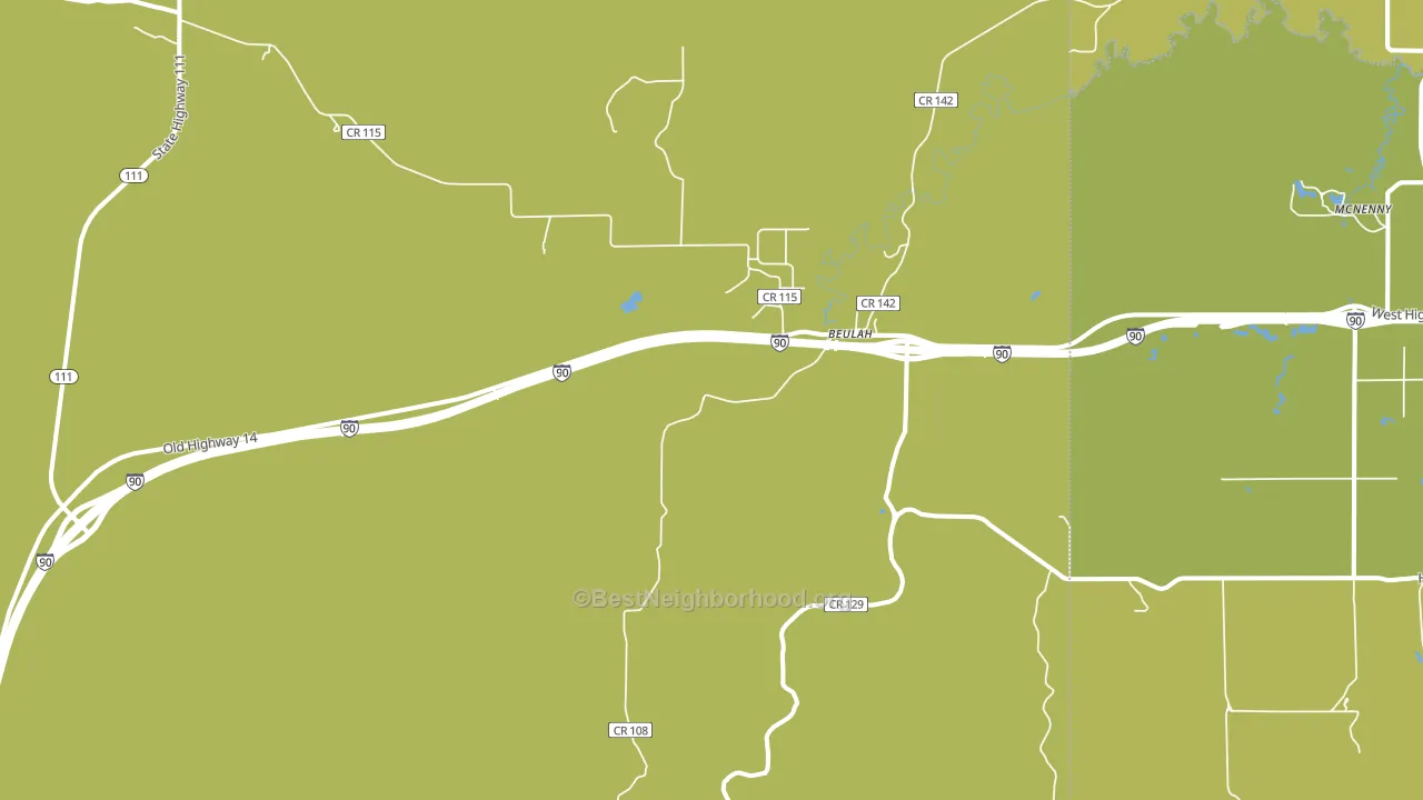 82712, WY block-group voter-turnout map