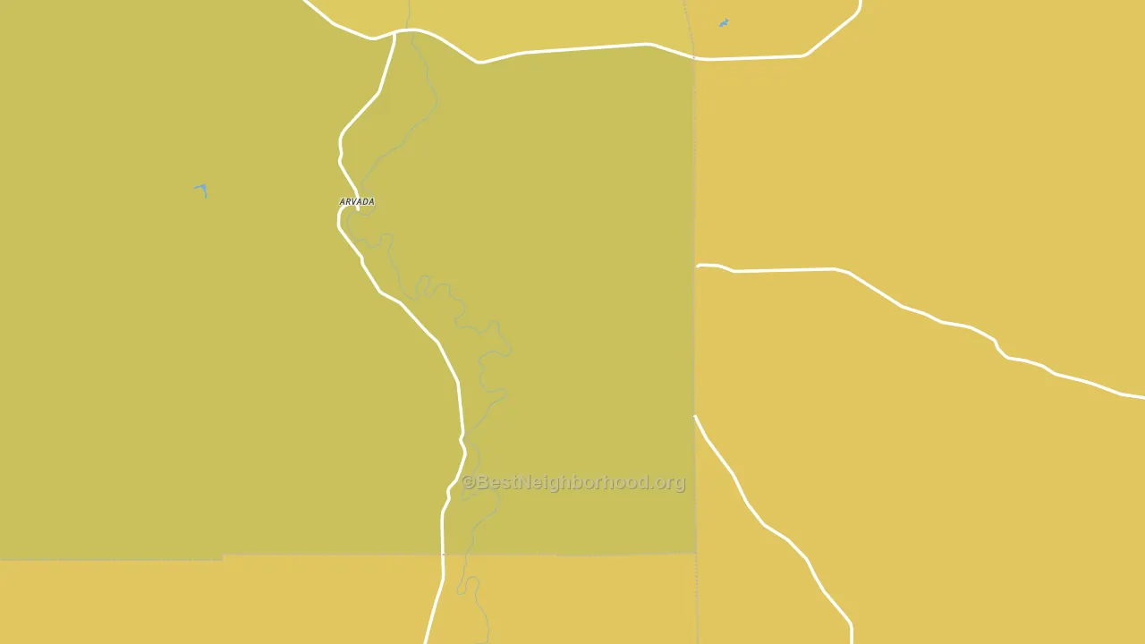 82831, WY block-group voter-turnout map