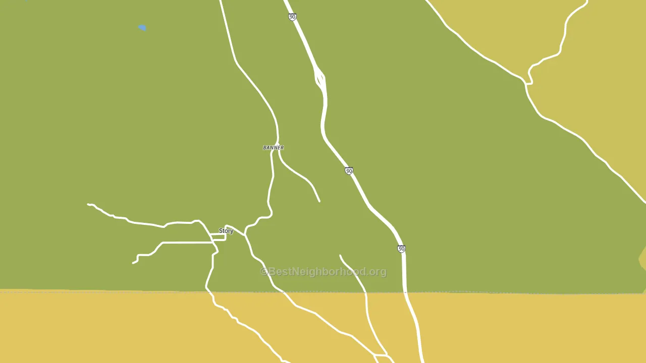 82832, WY block-group voter-turnout map