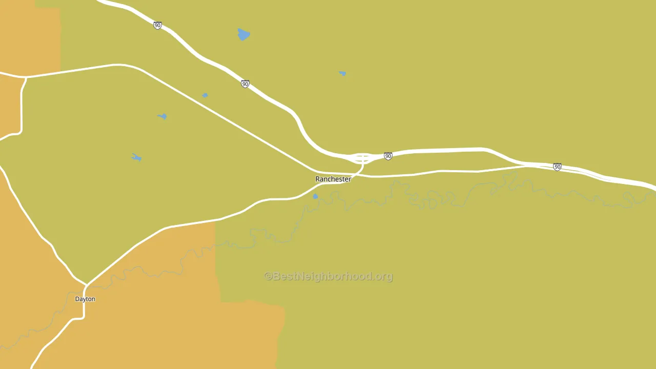 82839, WY block-group voter-turnout map