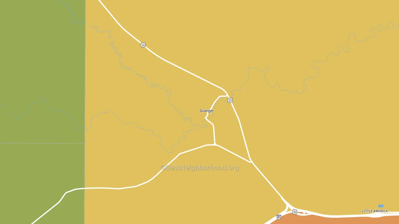 82934, WY block-group voter-turnout map