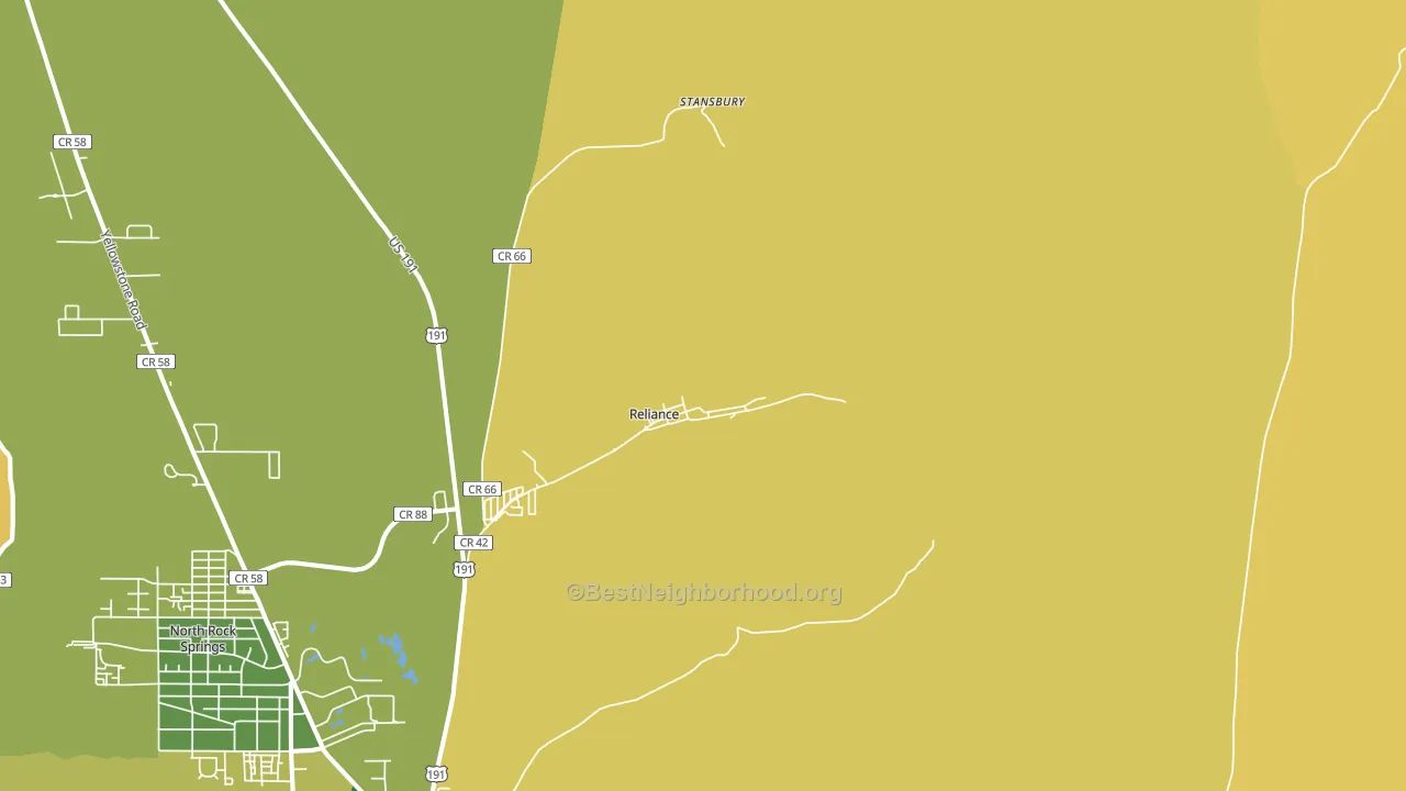 82943, WY block-group voter-turnout map
