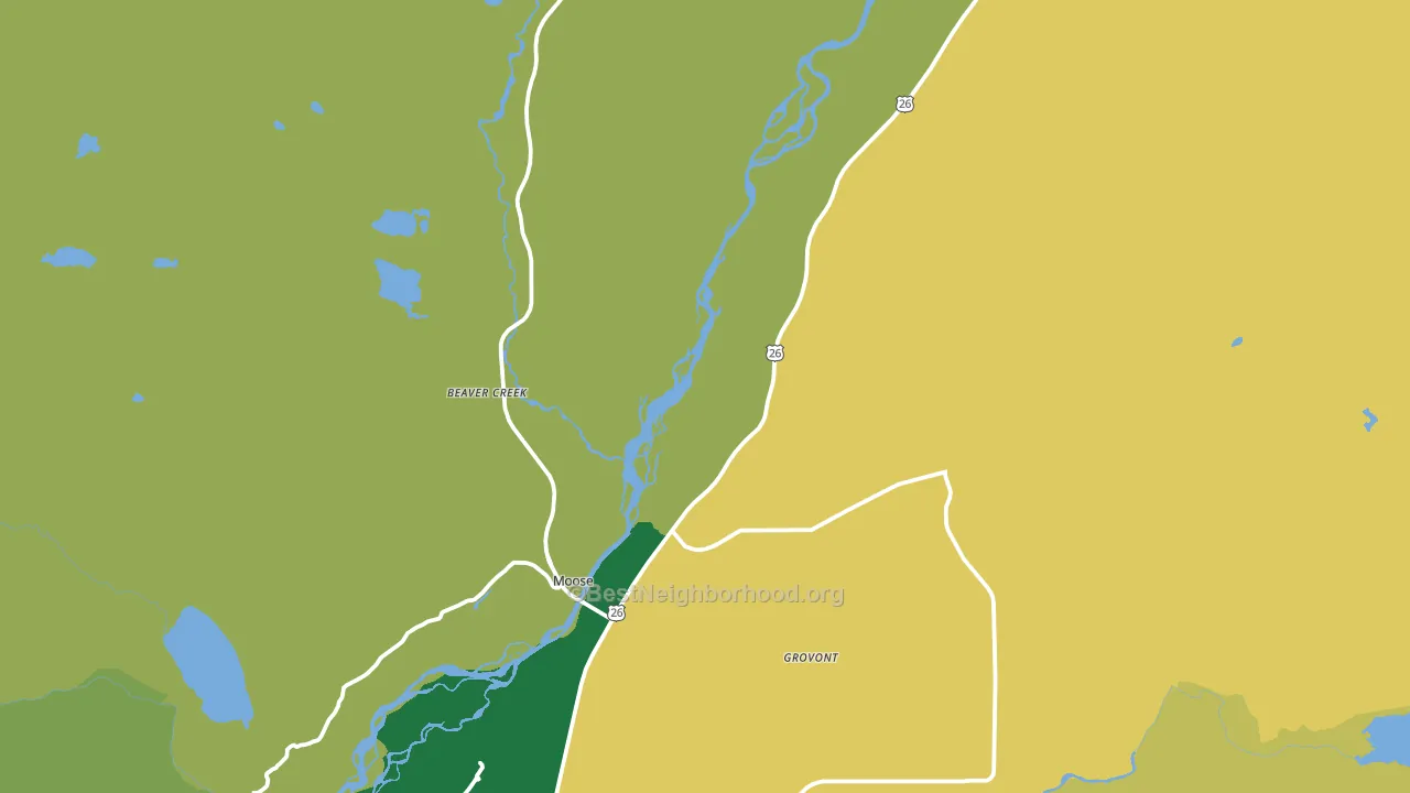 83012, WY block-group voter-turnout map