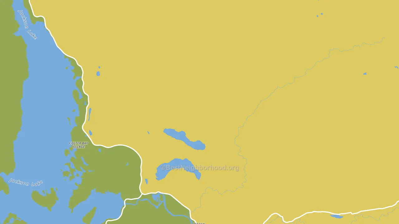 83013, WY block-group voter-turnout map