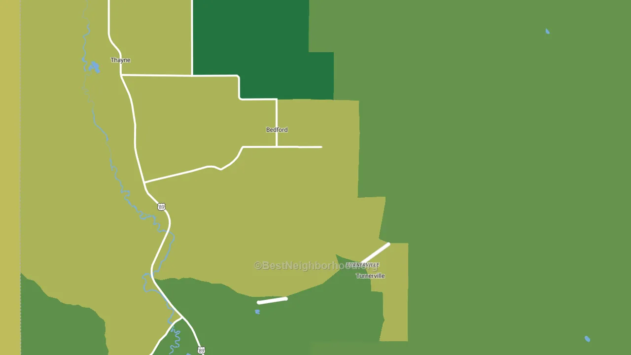 83112, WY block-group voter-turnout map