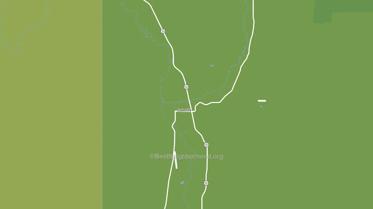 83114, WY block-group voter-turnout map