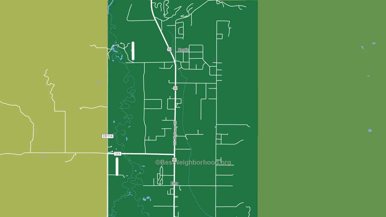 83118, WY block-group voter-turnout map