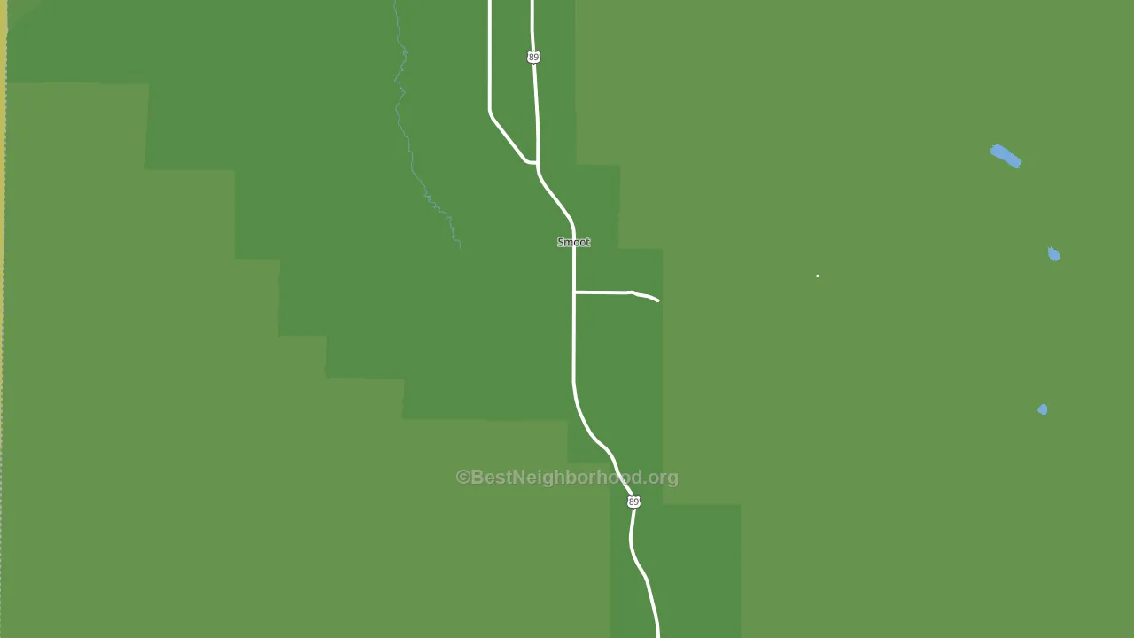 83126, WY block-group voter-turnout map