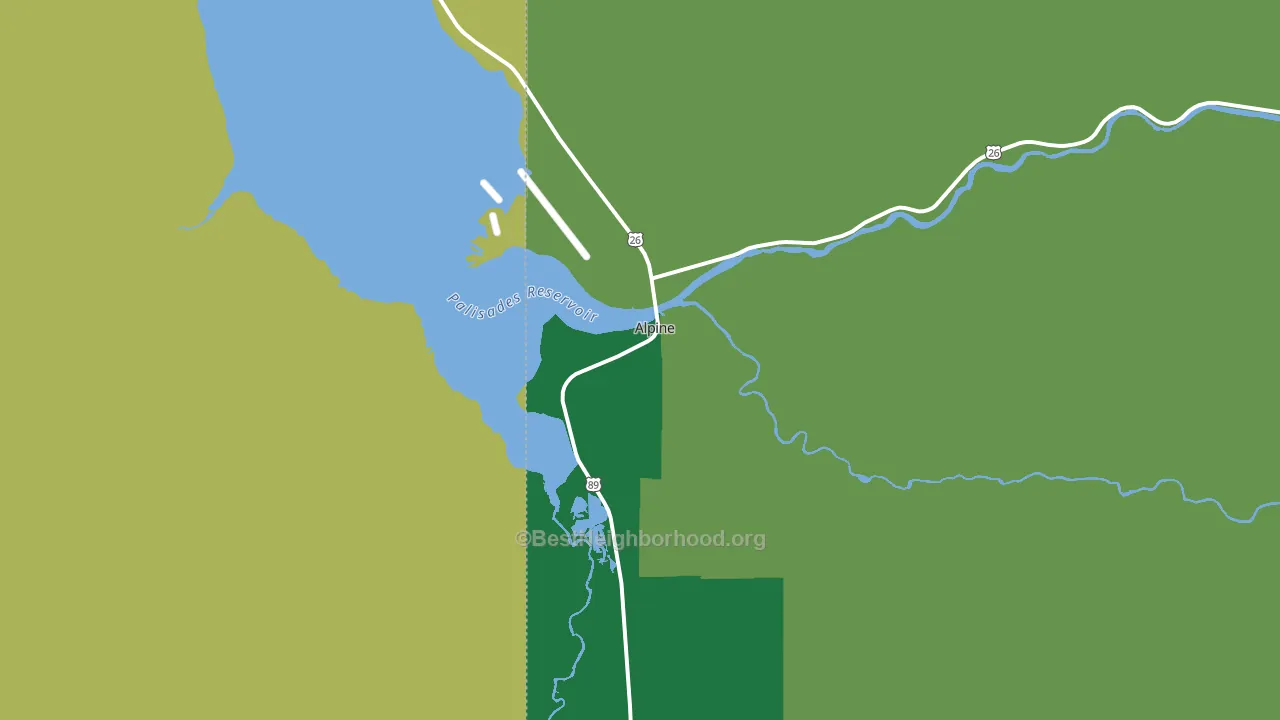 83128, WY block-group voter-turnout map