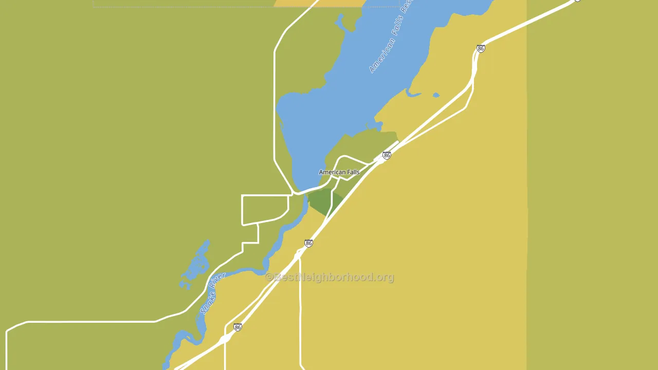 83211, ID block-group voter-turnout map