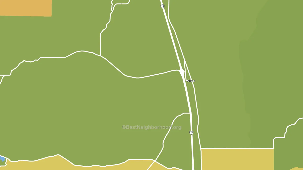 83214, ID block-group voter-turnout map
