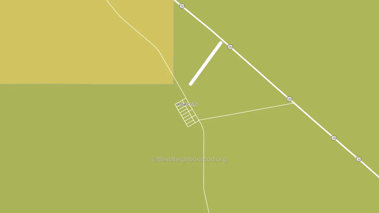 83215, ID block-group voter-turnout map