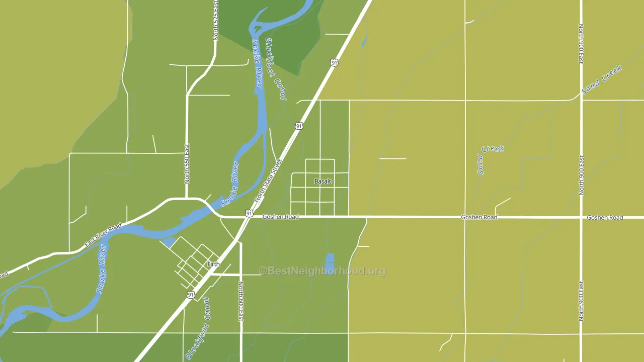 83218, ID block-group voter-turnout map