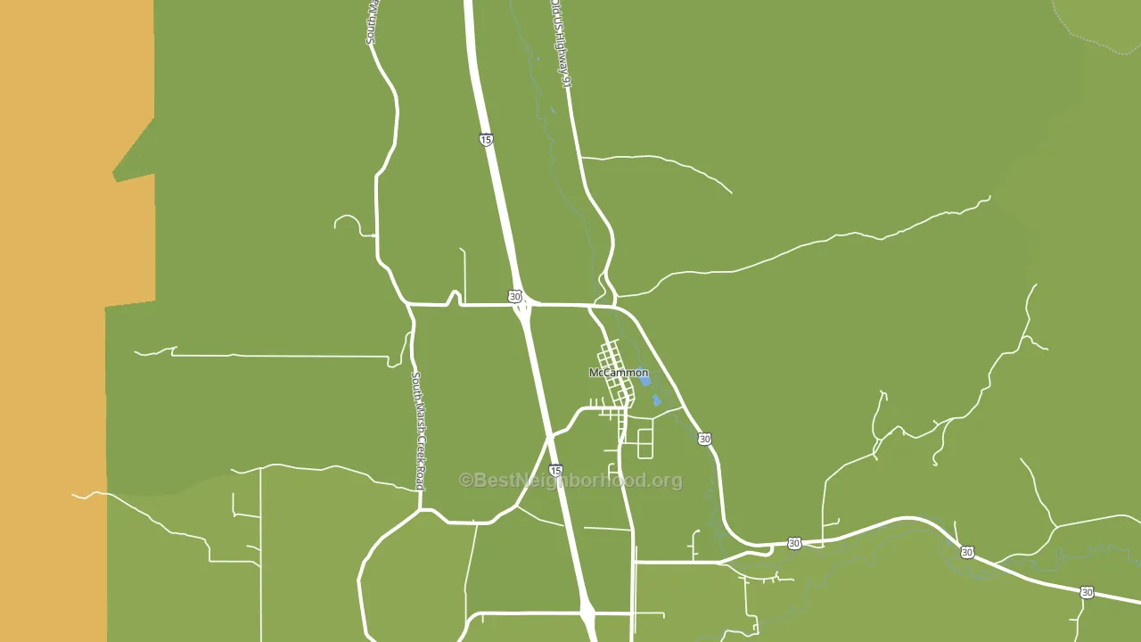 83250, ID block-group voter-turnout map