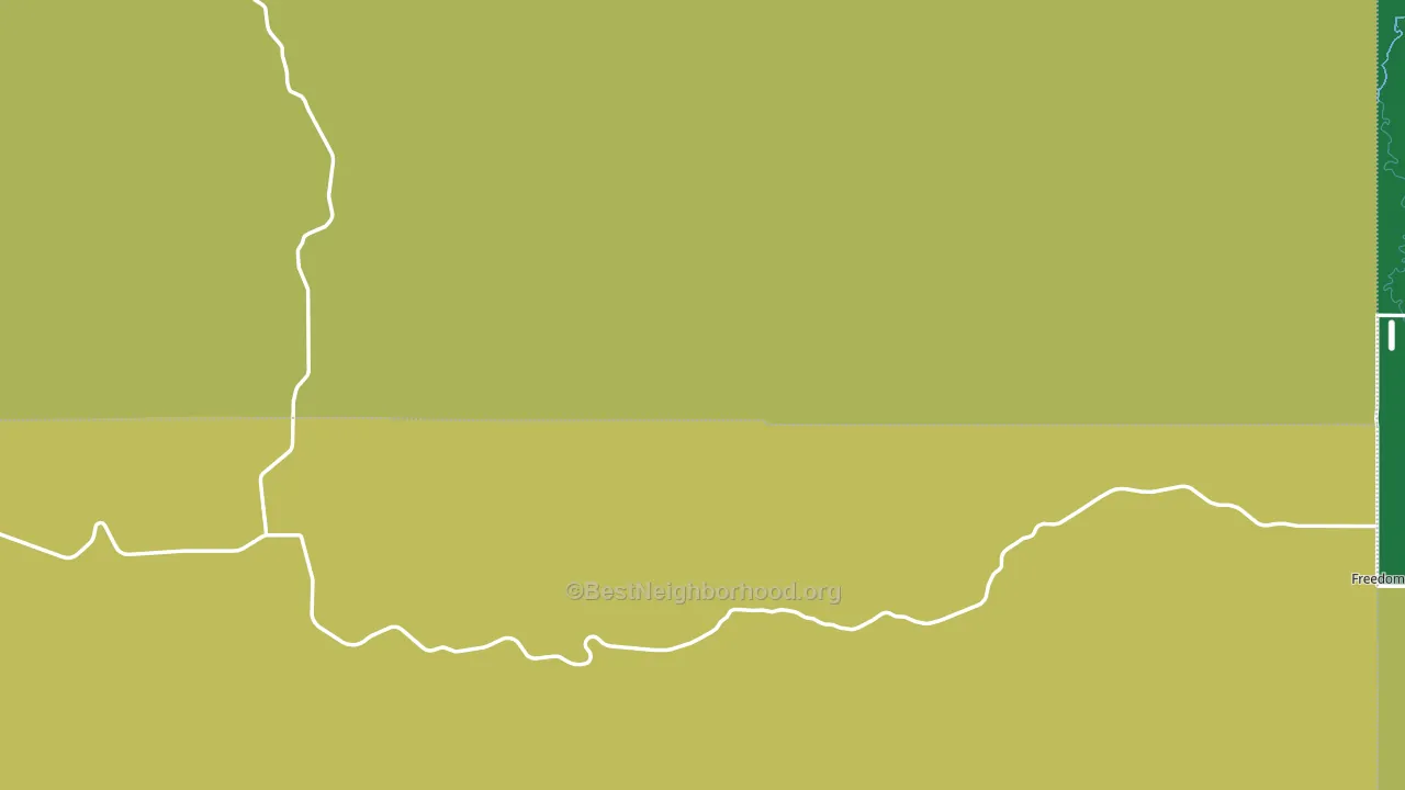 83285, ID block-group voter-turnout map