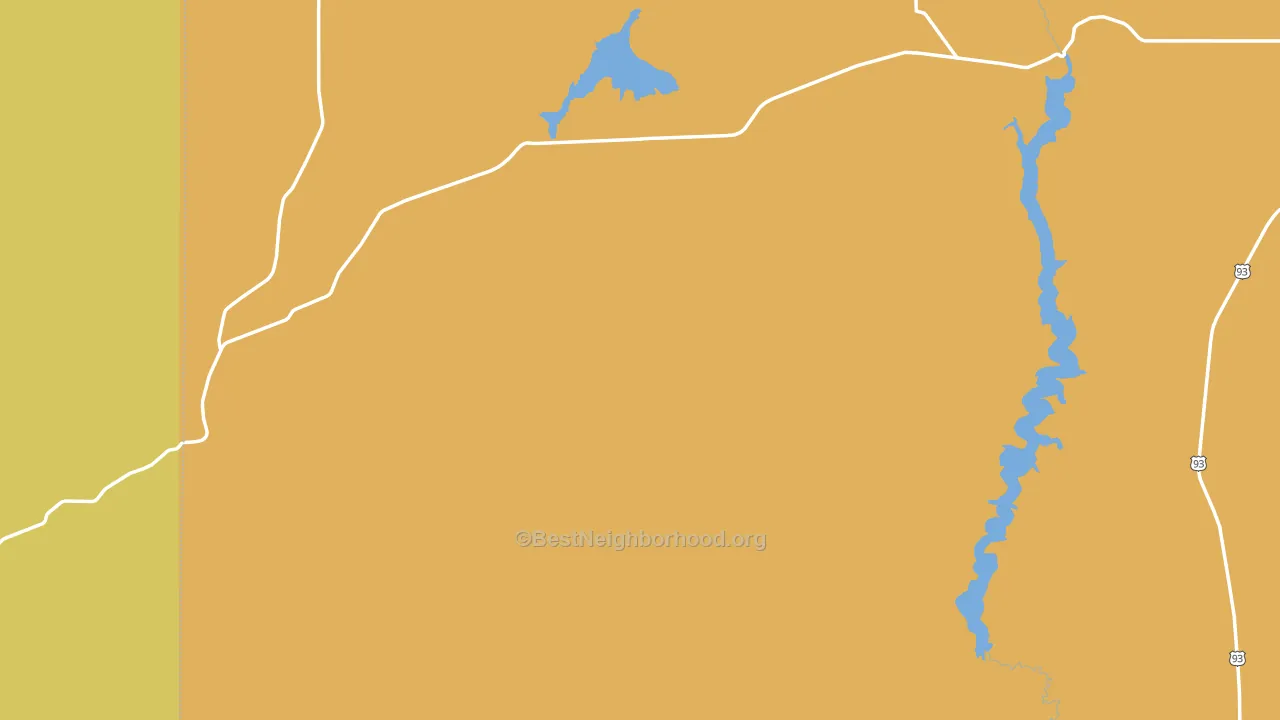 83302, ID block-group voter-turnout map