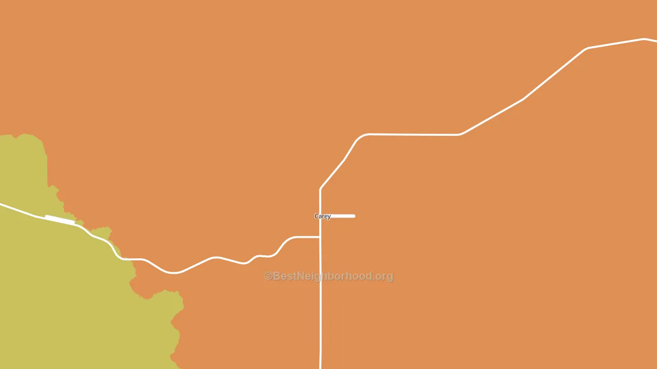 83320, ID block-group voter-turnout map