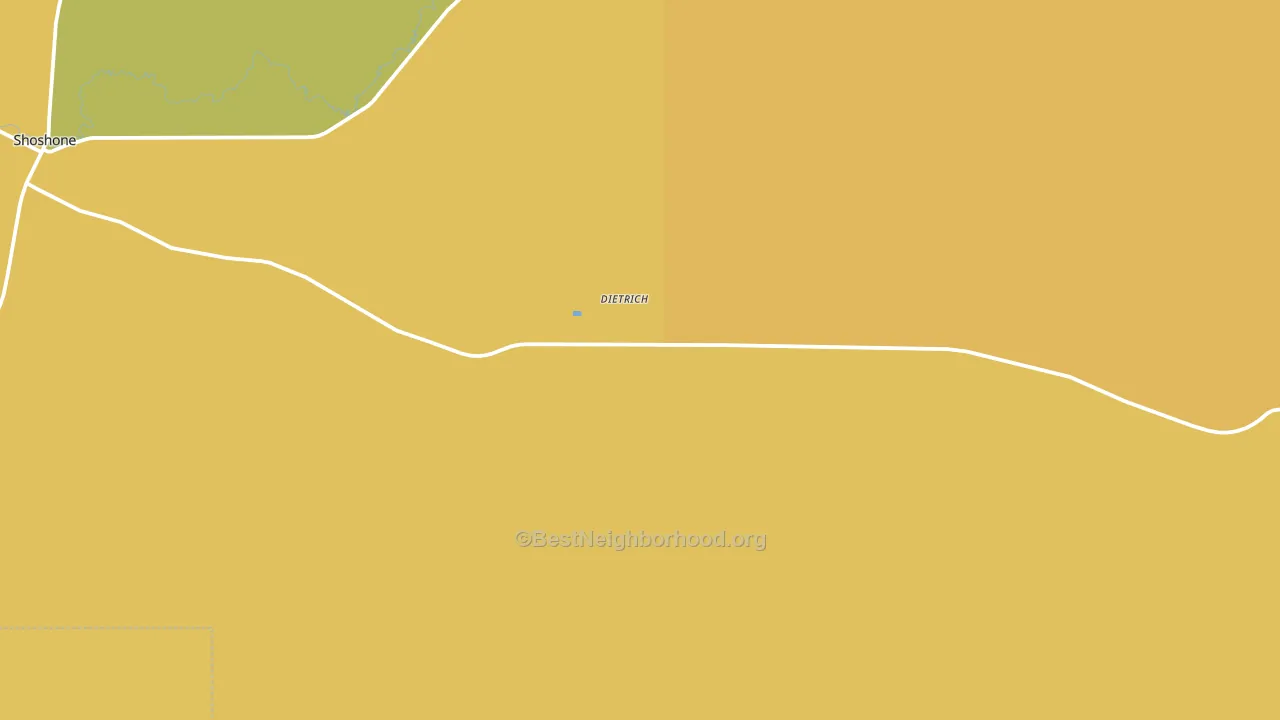 83324, ID block-group voter-turnout map