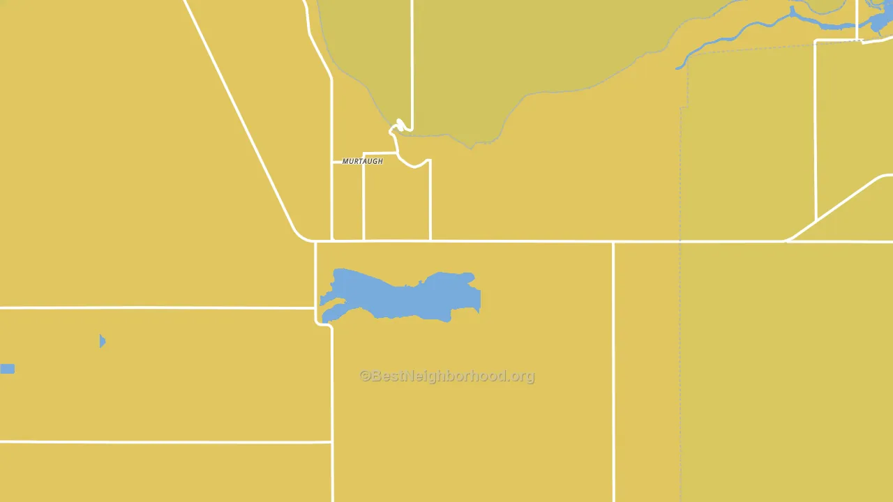83344, ID block-group voter-turnout map