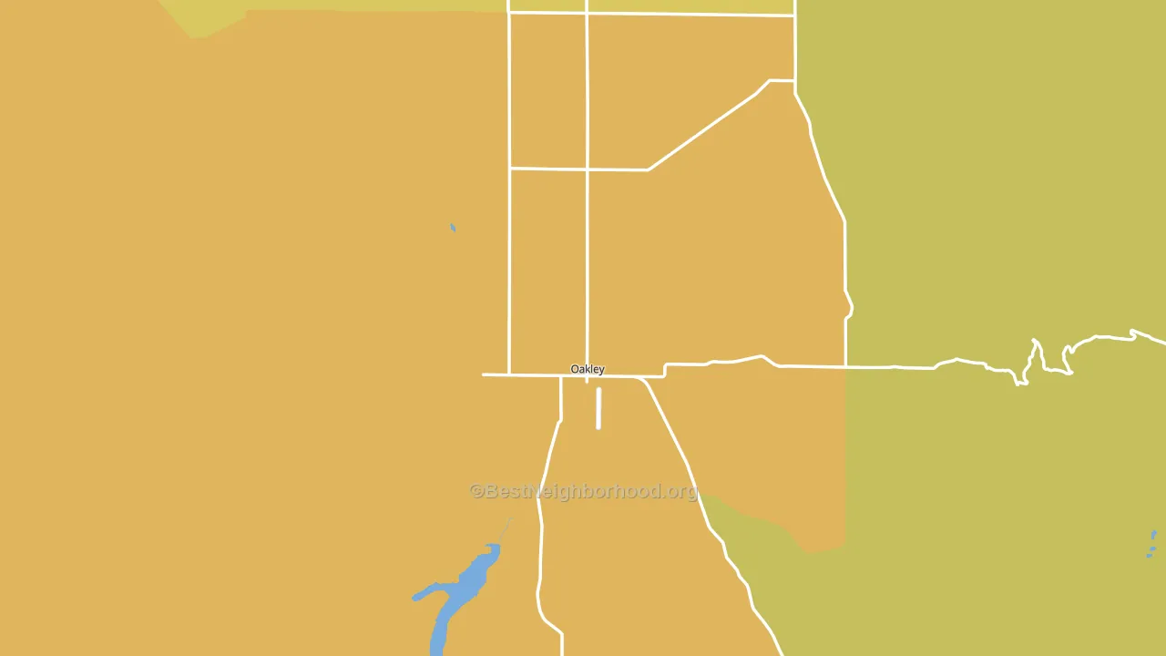 83346, ID block-group voter-turnout map