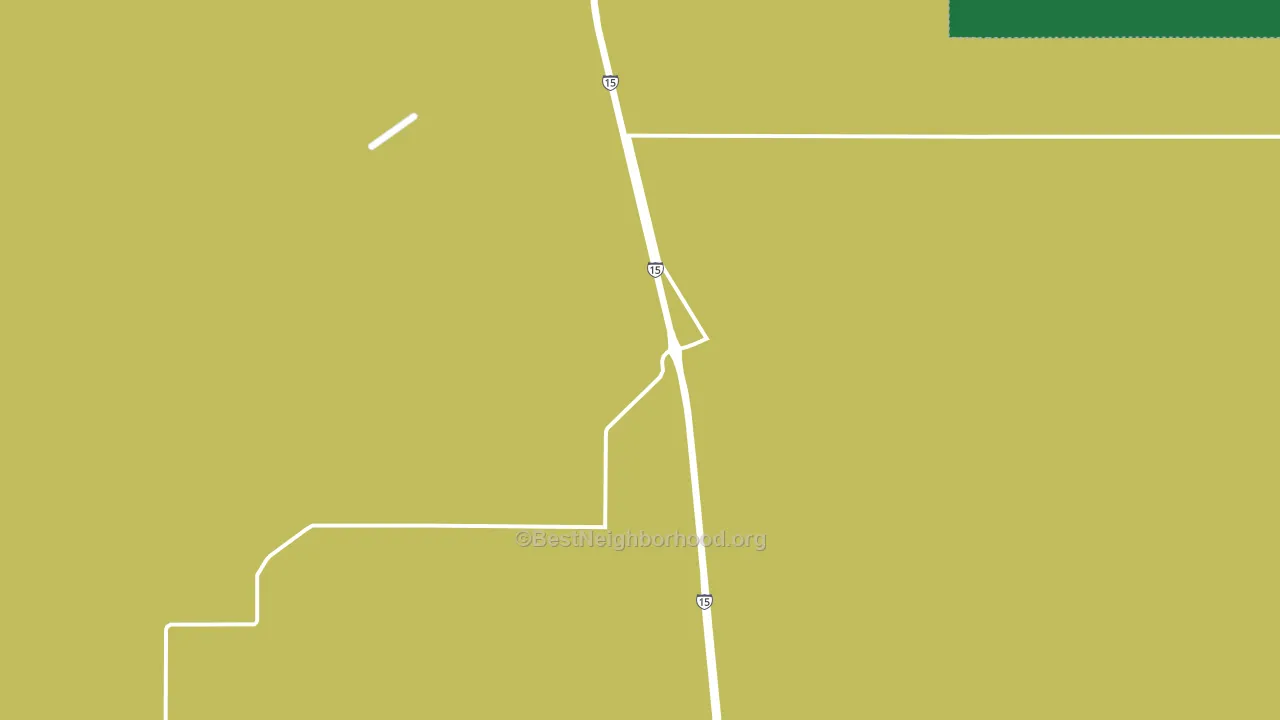 83425, ID block-group voter-turnout map